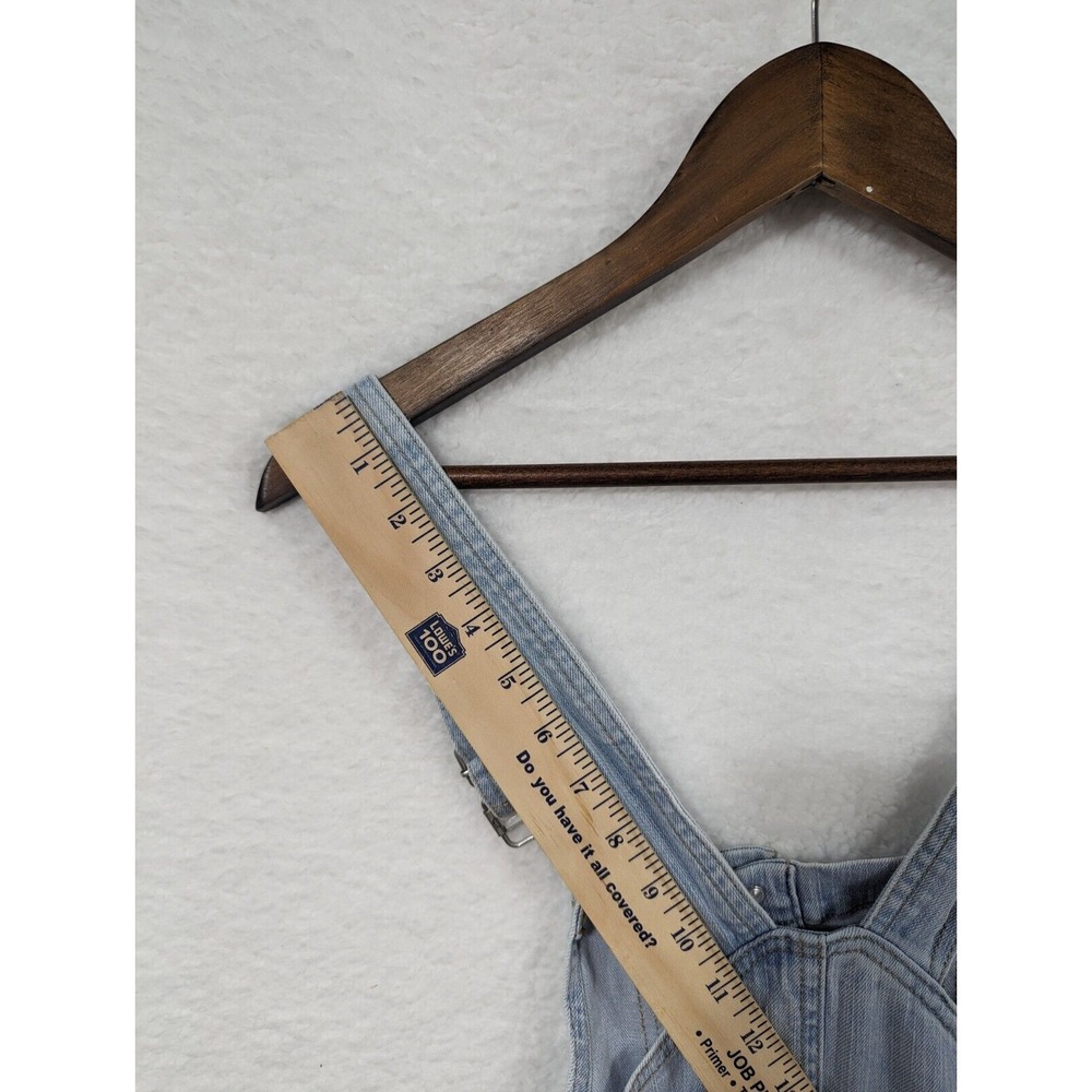 Womens Vanilla Star Distressed Overalls Denim Blue Size 5 - Picture 10 of 16